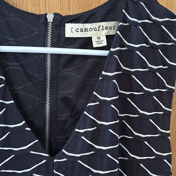 🔥Textured sleeveless dress with pockets and full length back zipper - very sexy - Picture 5 of 13